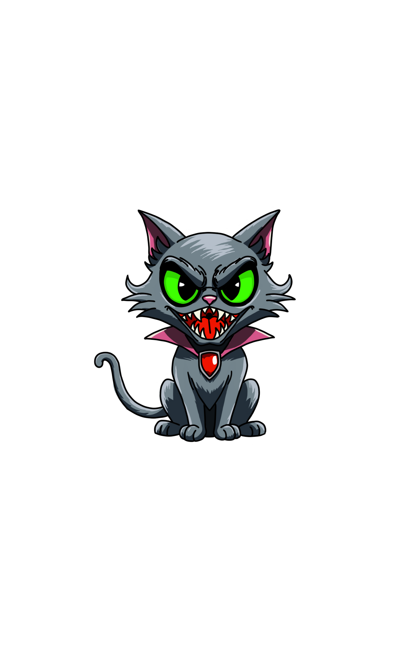 Grimcute Vampire Cat