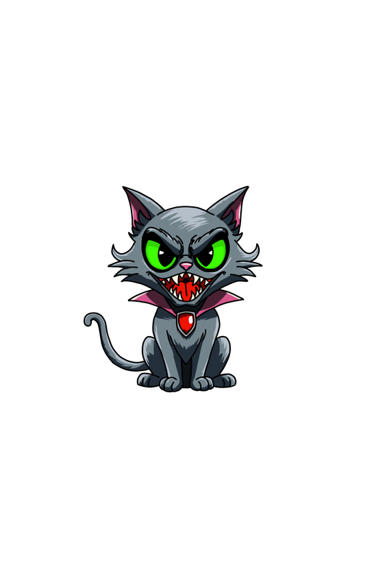 Grimcute Vampire Cat